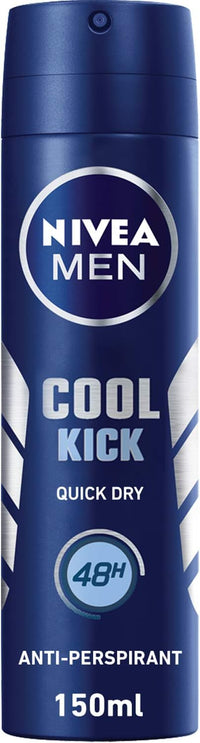 Nivea Men - Cool Kick - Anti-Perspirant - Deodorant - Spray - 150ML