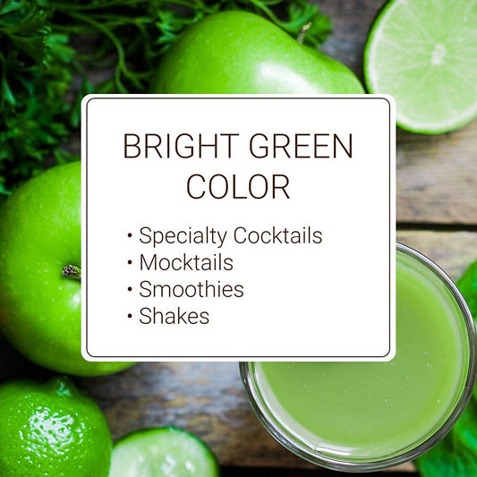 Monin - Granny Smith (Green) Apple Purée - Crisp & Sweet Flavor - 1 Liter - Le Fruit De Monin