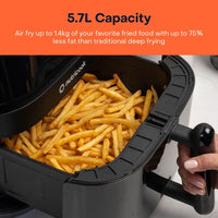 Nutricook - Air Fryer - NC-AF357V - Precision Frying - Black - 2 Years Warranty