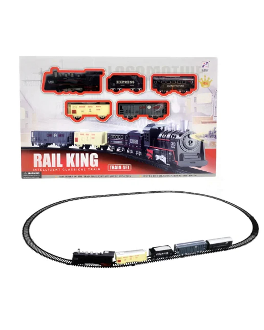 Rail King Train Toy for Kids