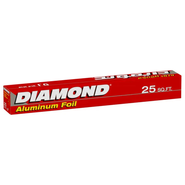 Diamond - Standard Aluminum Foil - 12" - 25sqft - Original