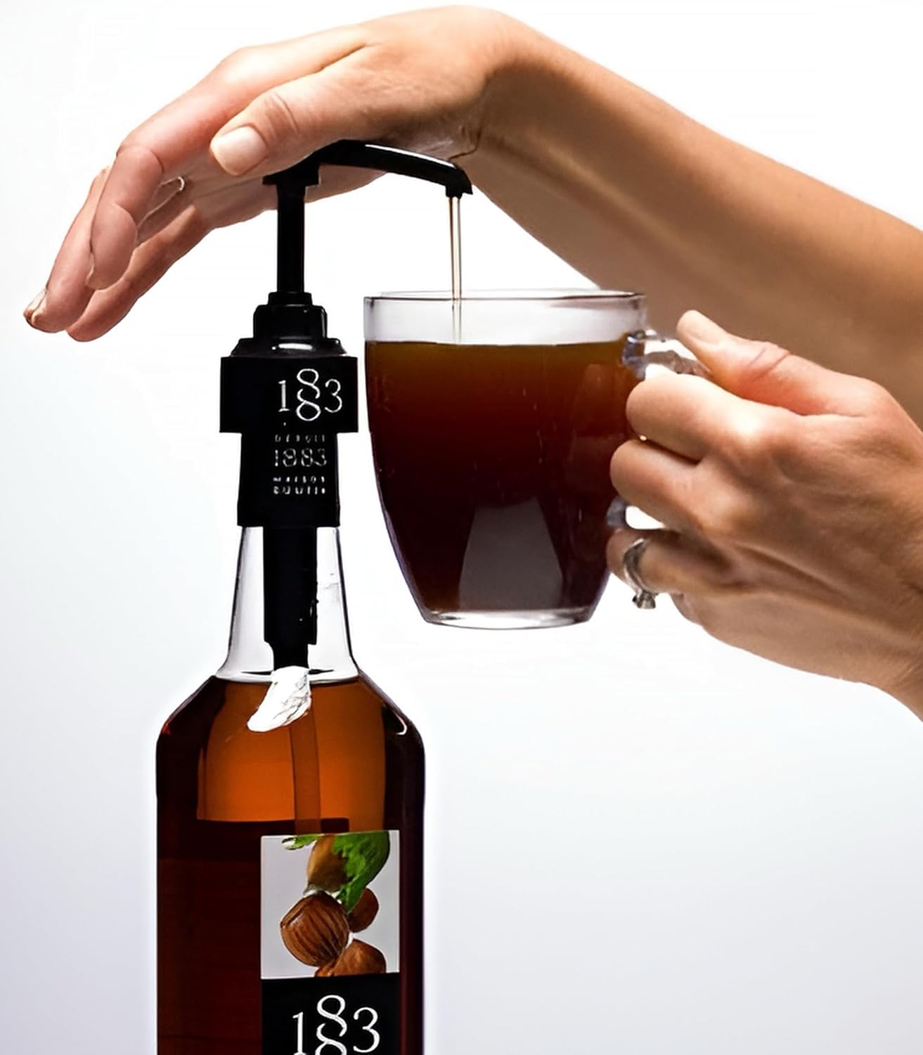 1883 - Black Color - Coffee Syrup Pump - 1 Pc