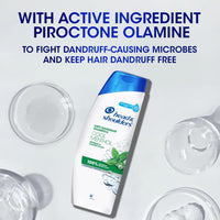 Head & Shoulders - Cool Menthol - Anti-Dandruff Shampoo for Itchy Scalp - 300 ml
