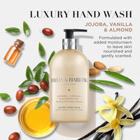BAYLIS & HARDING - HAND WASH - Jojoba, Vanilla & Almond Oil - 500ml