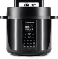 Nutricook - Smart Pot 2 - 6L - Multicooker - NC-SP204K - Versatile Cooking - Matt Black - 2 Years Warranty