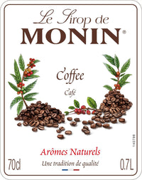 Monin - Coffee Flavored Syrup - 700ml - Le Sirop De Monin