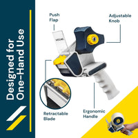 Excell - Packing Tape Dispenser - 2" - EC-20625TW (2" wide, 3" core)