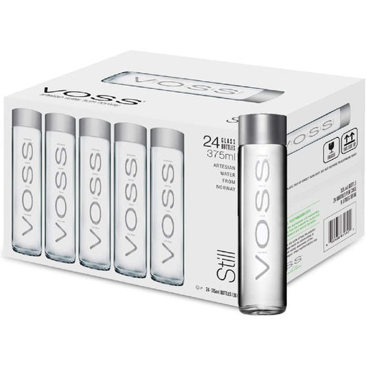 VOSS Artesian Still Water 375ml (Pack of 24 Bottles)