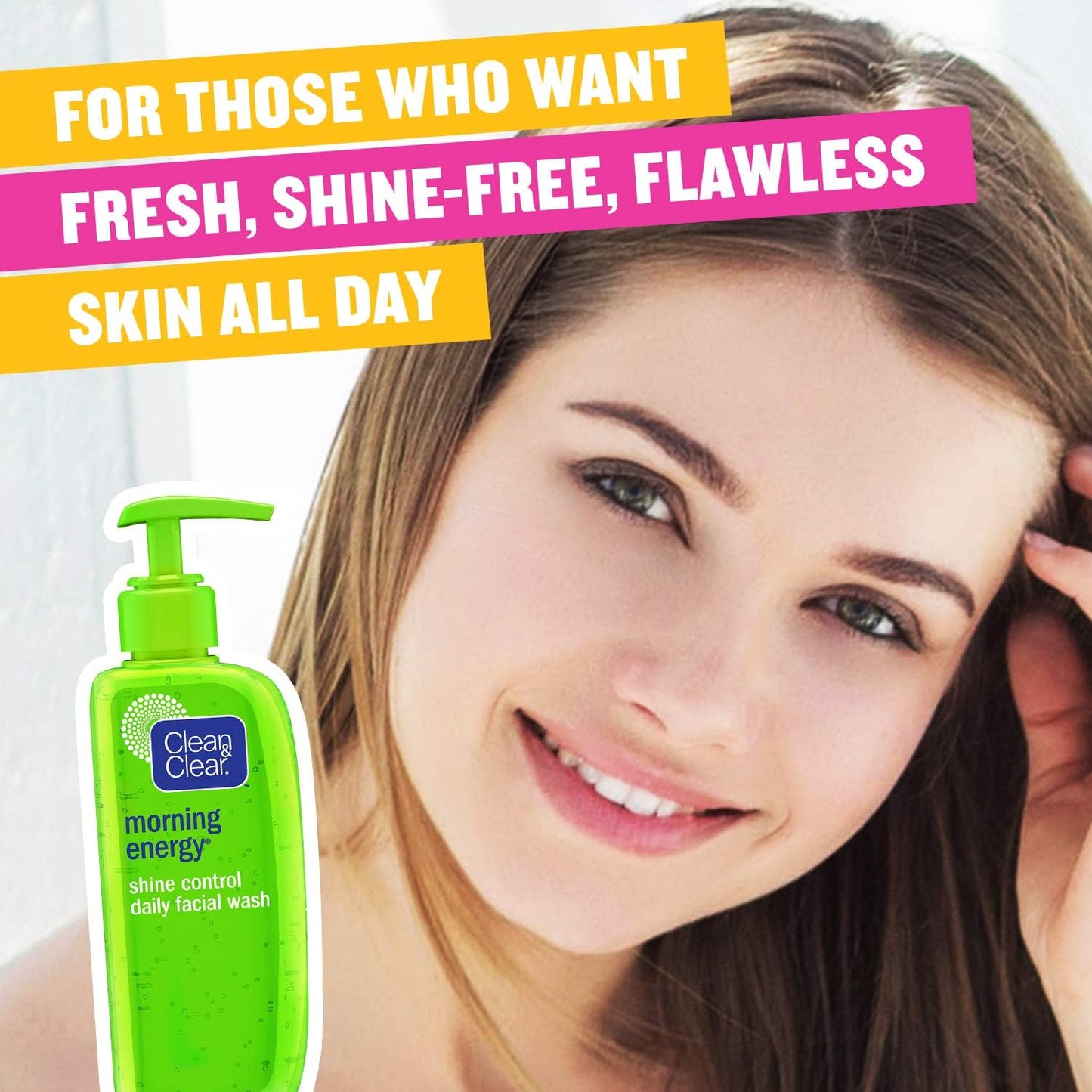 Clean & Clear - Morning Energy - Skin Brightening - Daily Facial Wash - Oil Free - 150ml