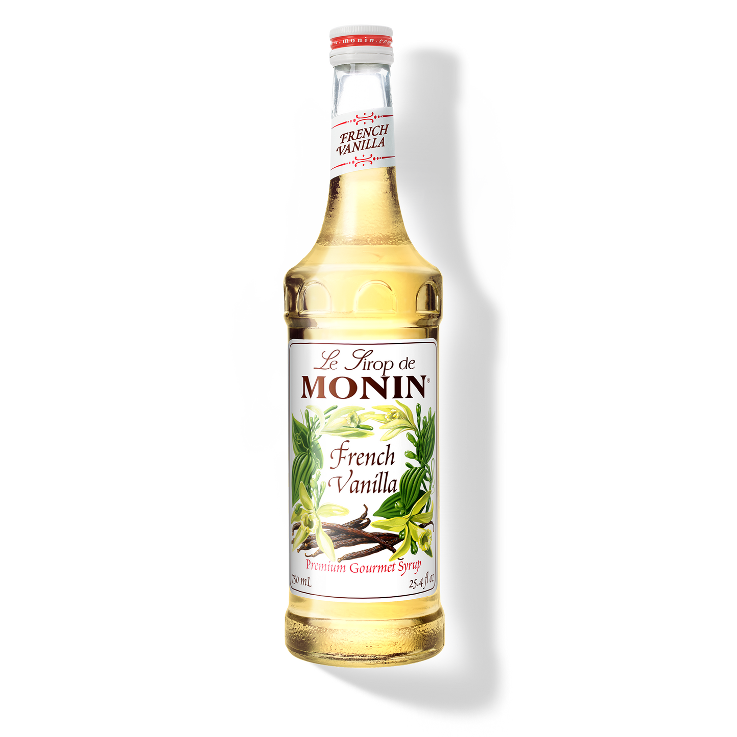 Monin - French Vanilla Syrup - 1 Liter - Le Sirop De Monin