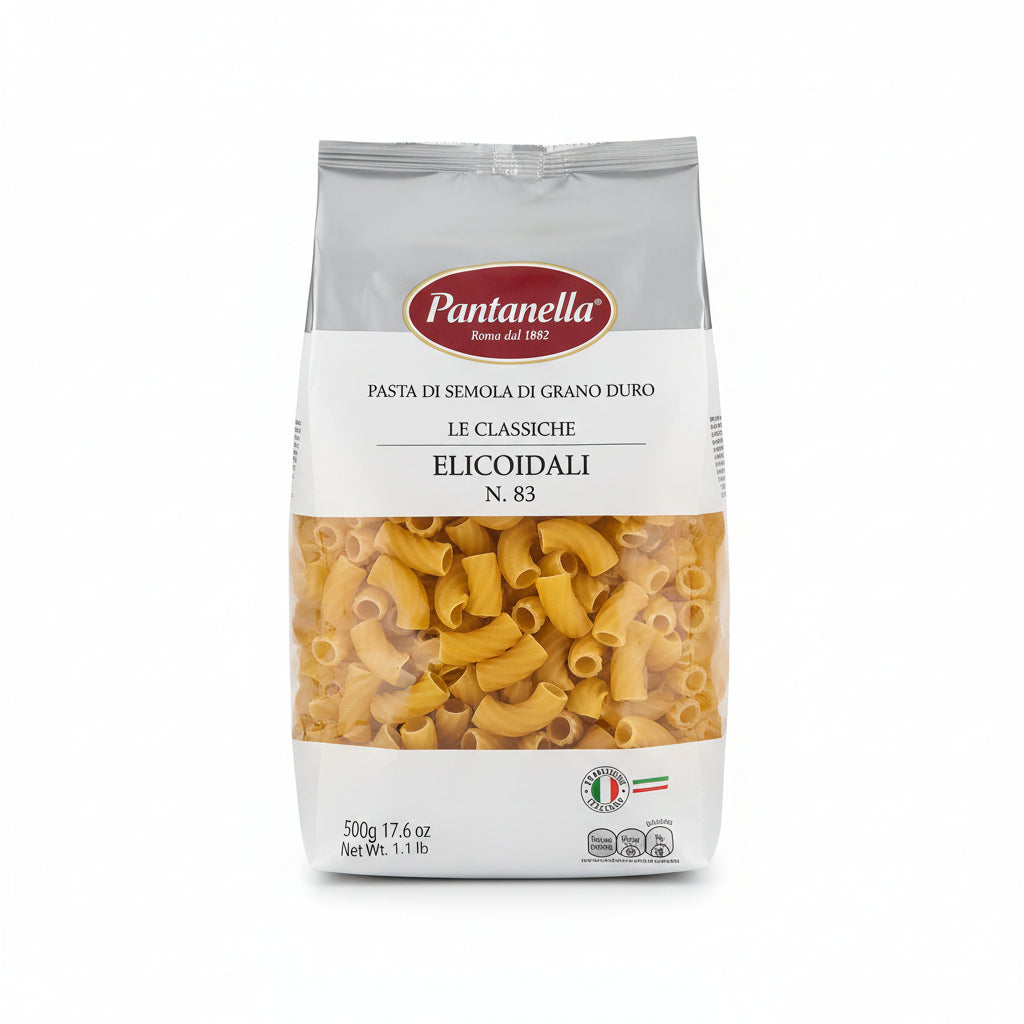 Pantanella - Elicoidali N. 83 - Rigate Pasta - 500g - 24 Packs