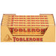 Toblerone - Swiss Milk Chocolate With Honey & Almond Nougat- Box of 20x1000G