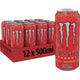 MONSTER ENERGY DRINK - ULTRA Water Melon - Flavoured Drink - Zero Sugar - 465ml - 12 Each