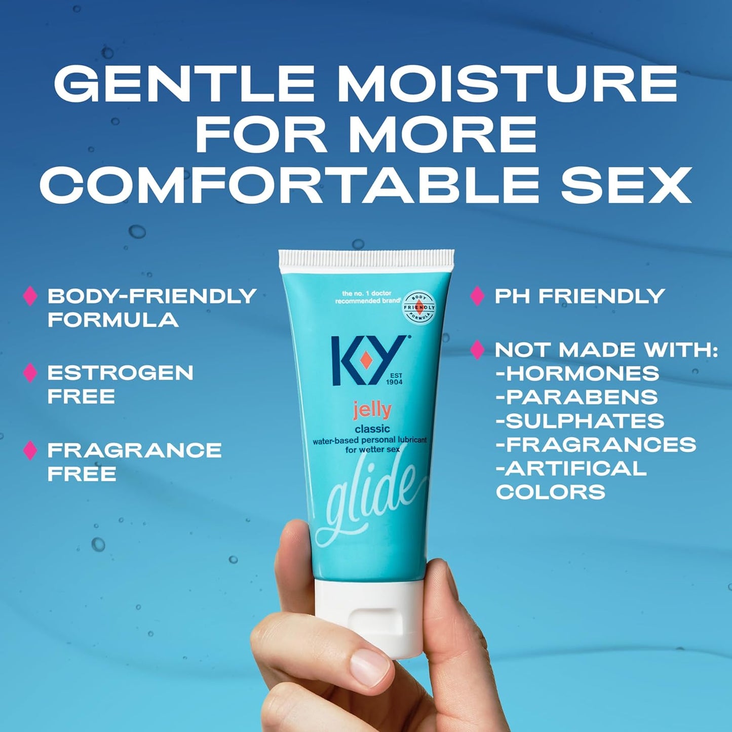 K Y Jelly - Water Based - Personal Lubricant - 100G