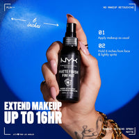 NYX - Professional Makeup - Makeup Setting Spray - Matte Finish (Fini Mat) - 60ml