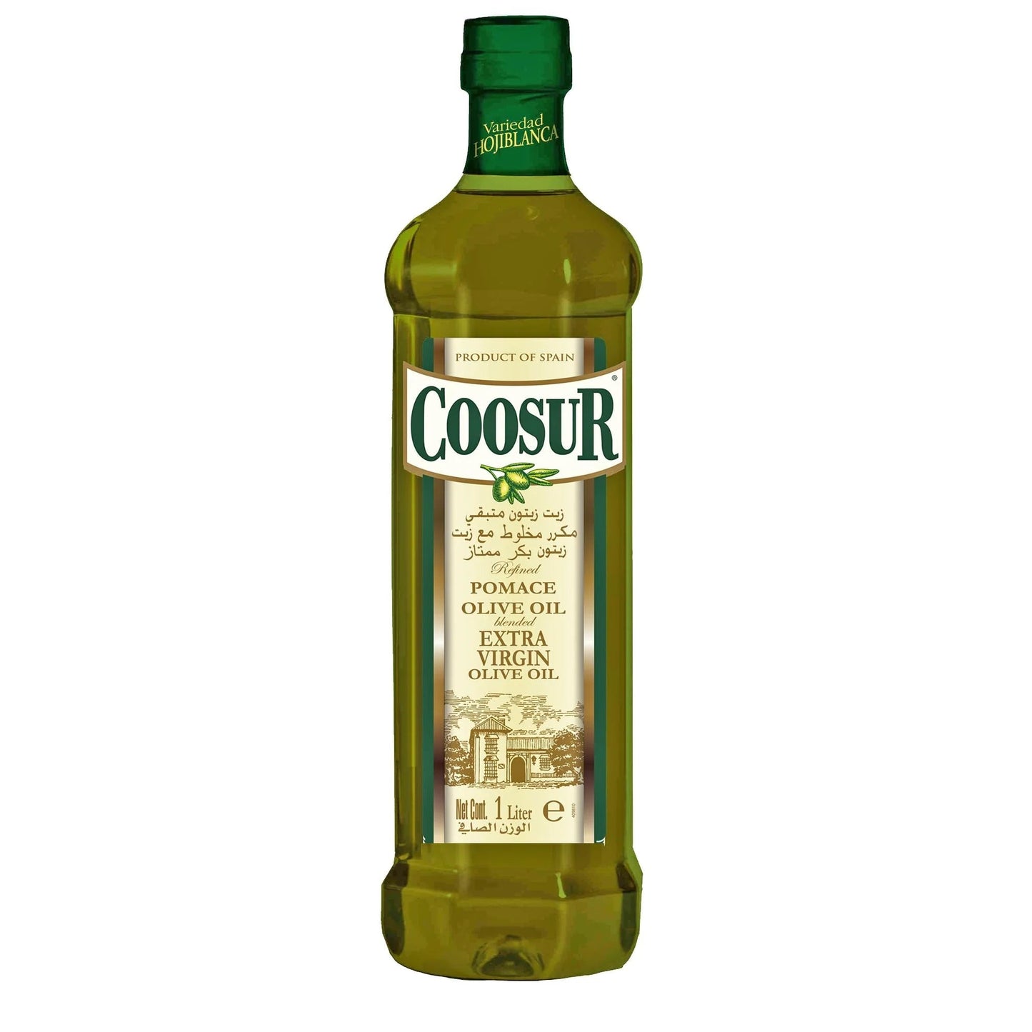 Coosur - Spanish - Extra Virgin Olive Oil - 1000 ML - PET
