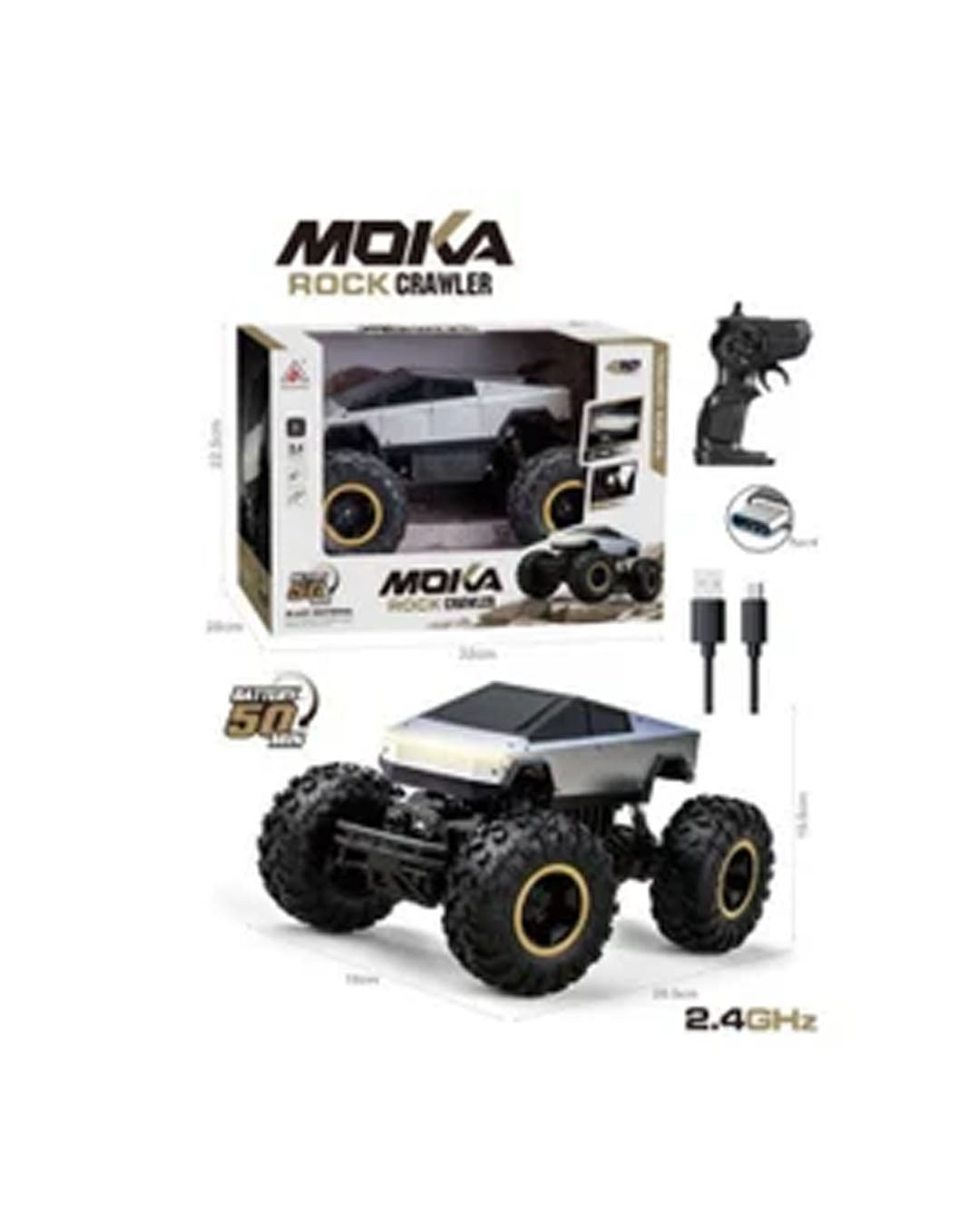 Rock Crawler Off-Road Truck Toy for Kids