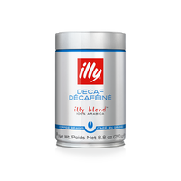 Illy - DECAFFEINATO - Roast Coffee - Whole Beans - 250 gm