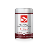 Illy - Intenso - Ground Espresso - 250g - Ground Coffee - Dark Roast - Full Bodied
