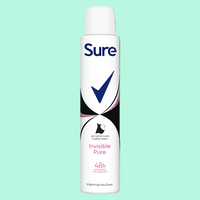 SURE - INVISIBLE PURE - Deodorant Body Spray for Women - ( 1X6 ) 200ml