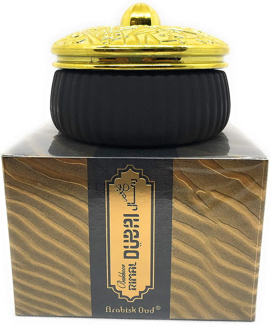 Bakhoor Rimal Dubai Arabisk Oud - Exotic Arabic Incense - Bukhoor - incienso - 70 GMS - Tablets - by Surrati