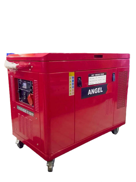 Angel - AG 18000 DXS 15.0 KVA ( 10000 Watts) Petrol + Gas Canopy - Generator