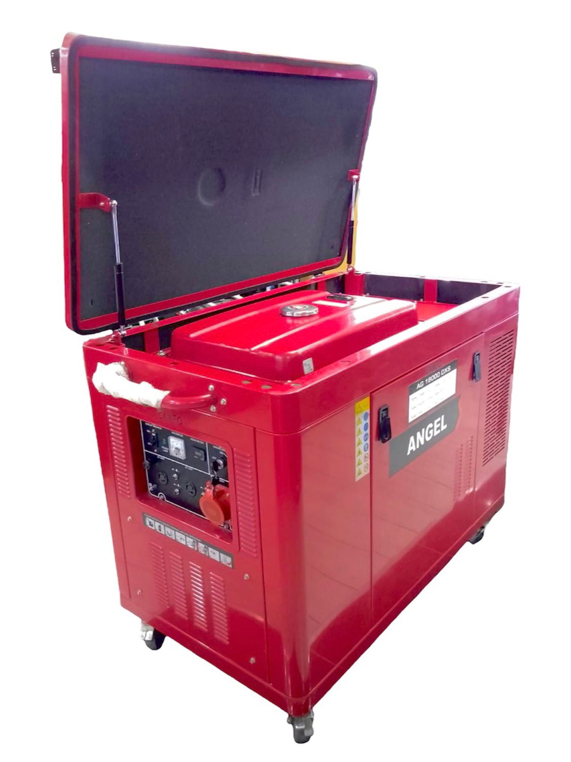 Angel - AG 19000 DXS 16 KVA ( 11000 Watts) Petrol + Gas Canopy - Generator