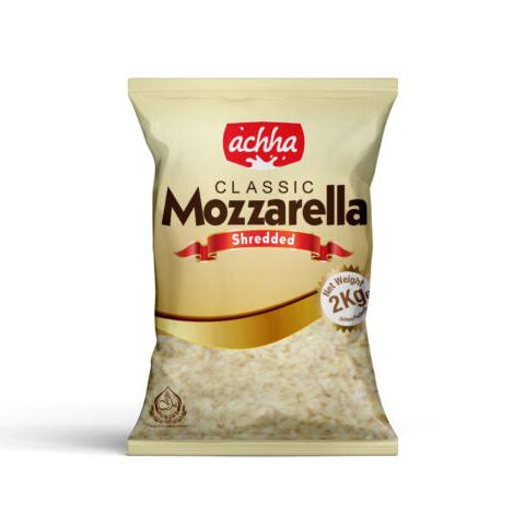 ACHHA - Classic Mozzarella Shredded - 2 Kg