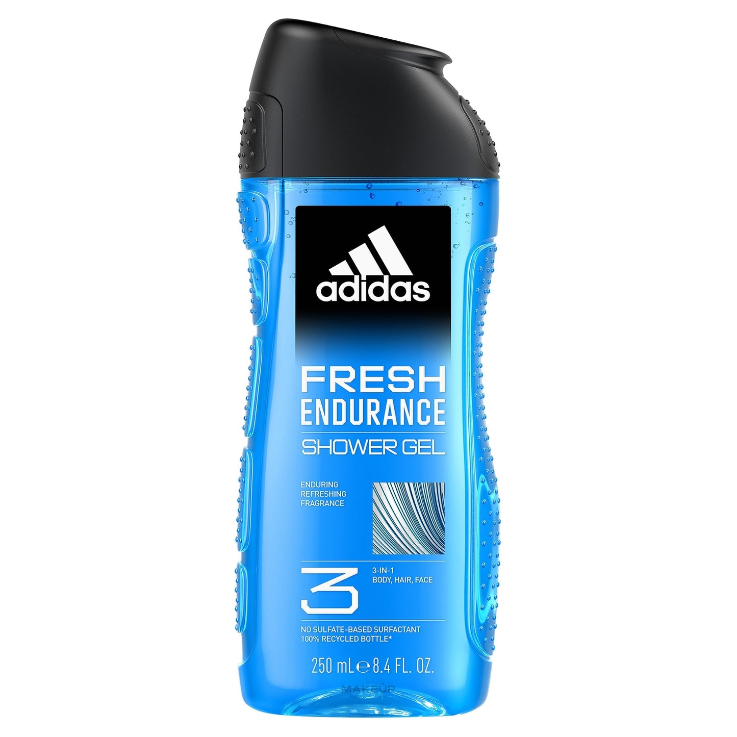 Adidas - Shower Gel - Fresh Endurance -  Refreshing - 3in1 - Body Hair & Face - 250ml