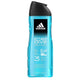 Adidas - Shower Gel - Ice Dive - Marine Extract - 3in1 - Body Hair & Face - 400ml