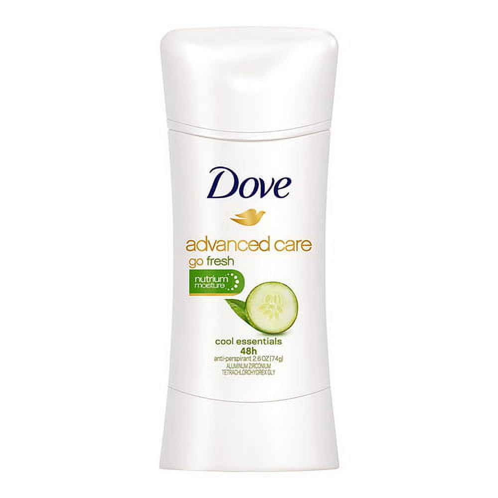 Dove - Advanced Care - Cool Essentials - Antiperspirant - Deodorant Stick - 2.60 oz (76gm)