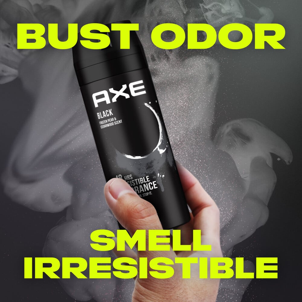 Axe Men - Pera Frozen and Cedro - Deodorant - Body Spray - Black - 150ml