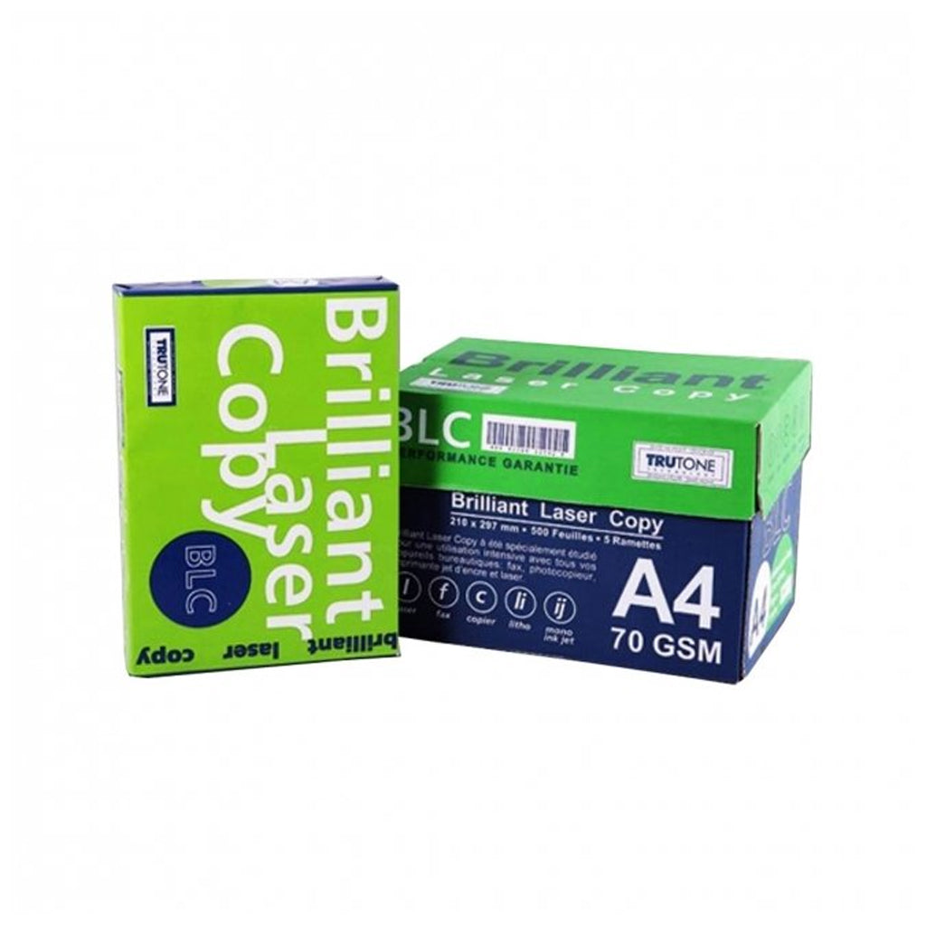 BLC - Copier Paper - Paper Ream - A4 - 70 GSM - 1 Box (500 pages x 5 Ream)