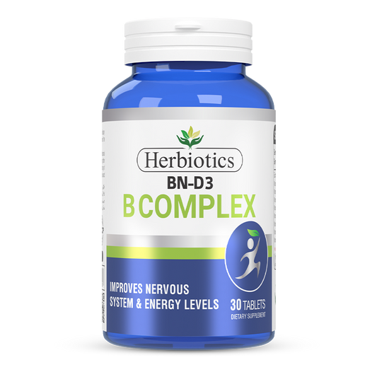 Herbiotics - BN-D3 - Supplement - Standard Pack - B50 B Complex