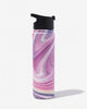 Pink Marble Pattern Insulated Sports Water Bottle - 500ml