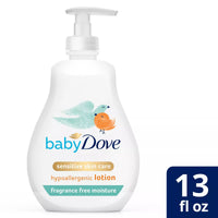 Baby Dove - Sensitive Moisture - Fragrance-Free Lotion - 13oz (384ml)