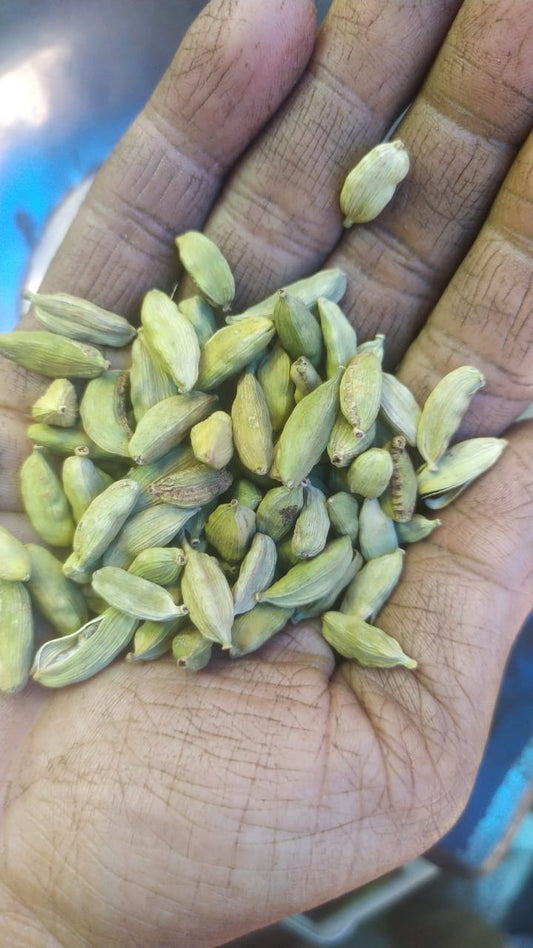 JB - Bari Elaichi - Cardamom - Whole - Sabut Elaichi - 1 KG -  الائچی -