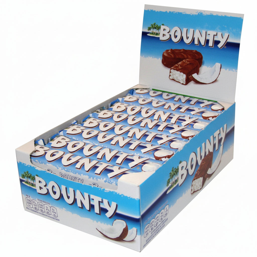 Bounty - Chocolate Bar - 57 gm (24 count)