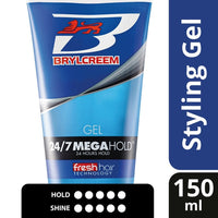 Brylcreem - Hair Gel Tube - Mega Hold - 24/7 - 150 ml