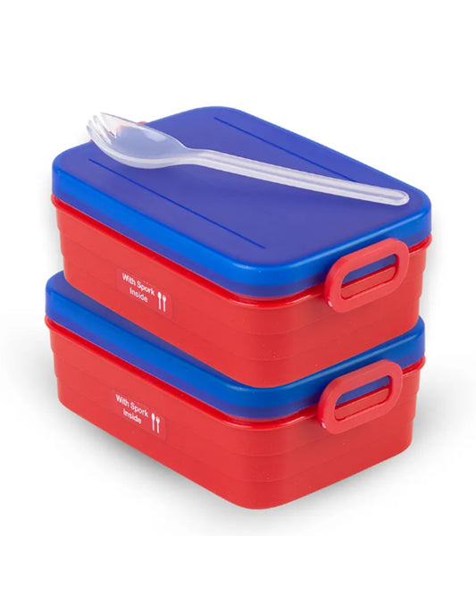 Bunny Lunch Box M-3 Pack of 2 - (850ml)