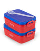 Bunny Lunch Box M-3 Pack of 2 - (850ml)