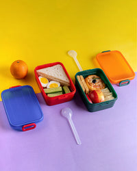 Bunny Lunch Box M-3 Pack of 2 - (850ml)