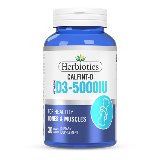 Herbiotics - Calfint-D - Supplement - 5000 IU - Vitamin D3 Support