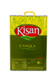 Kisan - Canola Cooking Oil - 16 L - Tin
