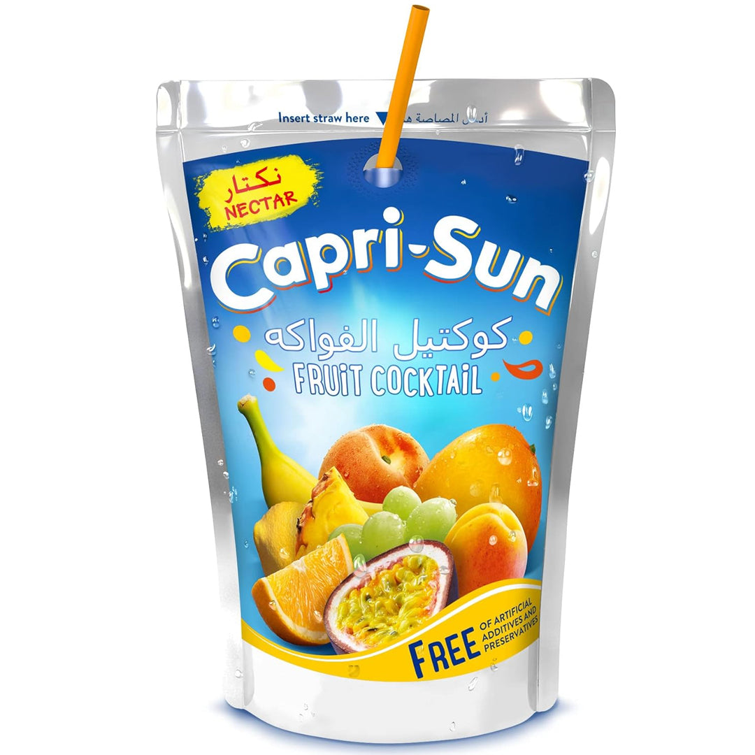 CAPRI-SUN - FRUIT COCKTAIL - 200ml Pouch