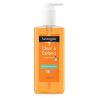 Neutrogena - Clear & Defend - Facial Wash - Oil Free - 200 ML