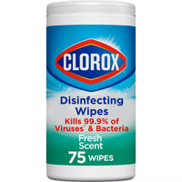 Clorox - Fresh Scent - Bleach Free - Disinfecting Wipes - 75CT - 559g