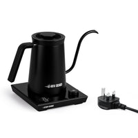 Coffee Cartel - MHW3 Bomber - Assassin Electric Pour Over Kettle-600ml - Black, 220V, 1000W/1200W, UK Plug - BK6057B