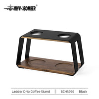 Coffee Cartel - MHW3 Bomber - Ladder Dripper Stand-Double Hole - Black, Metal - BCH5956