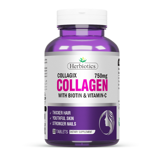 Herbiotics - Collagix - Supplement - 750mg - Anti-Aging